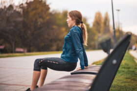 Peptan-lady exercising